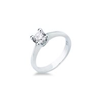 Anello Mirco Visconti Donna Solitario in Oro bianco Diamante 0.50 Ct AL546/90 - AL546/90
